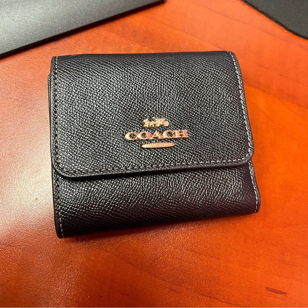 Black & Gold hardware COACH wallet